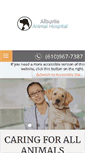 Mobile Screenshot of alburtisanimalhospital.com